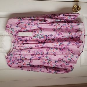 Soft Surroundings Brialla Top Ditsy Lilac Top NWT Size Medium